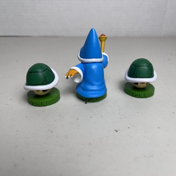Nintendo Super Mario Bros Chess Set Replacement Piece Koopa Goomba Cake Toppers - Picture 13 of 14